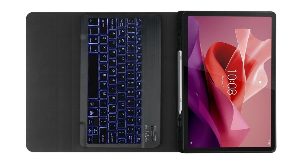 Etui na Lenovo Tab P12 12.7 TB-370 TECH-PROTECT SC Pen + Keyboard wycięcia dopasowanie wygoda