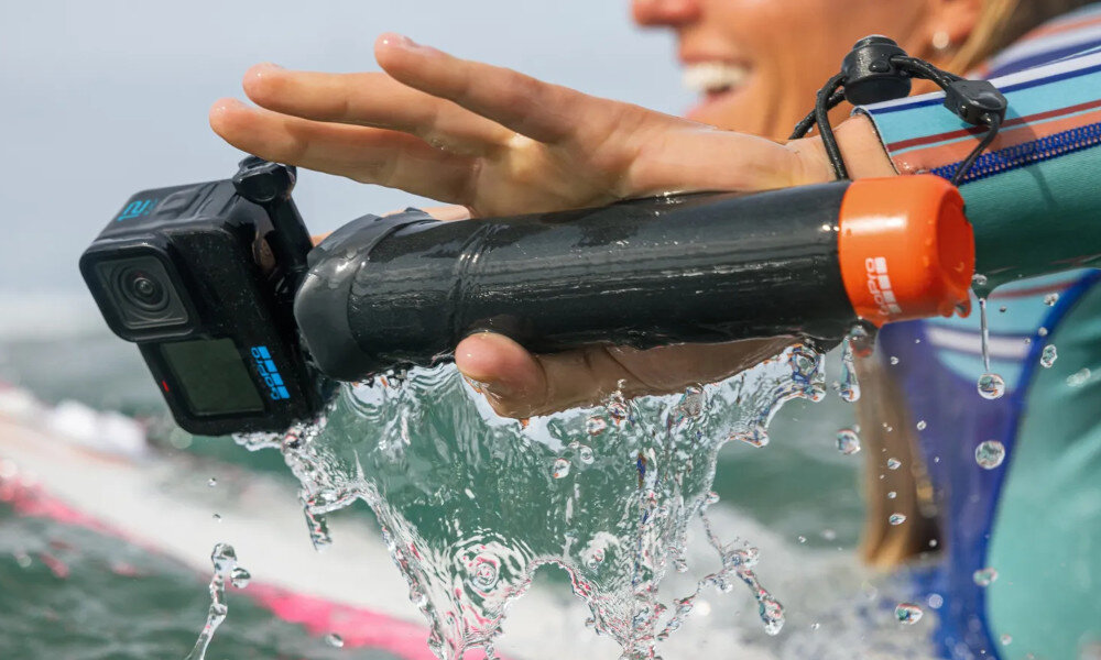 Kamera sportowa GOPRO HERO12 sport montaż nagrywanie stabilizacja montaż edycja filtry ostrość śledzenie tryby bateria akumulator zasilanie ładowanie rozdzielczość filmy obudowa odporność wielkość łączność sterowanie