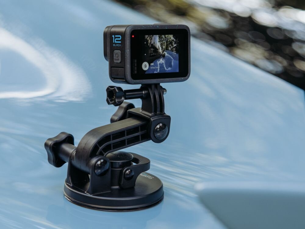 Kamera sportowa GOPRO HERO12 sport montaż nagrywanie stabilizacja montaż edycja filtry ostrość śledzenie tryby bateria akumulator zasilanie ładowanie rozdzielczość filmy obudowa odporność wielkość łączność sterowanie