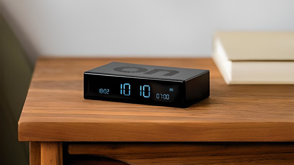 Budzik LEXON Flip Travel  - podświetlenie