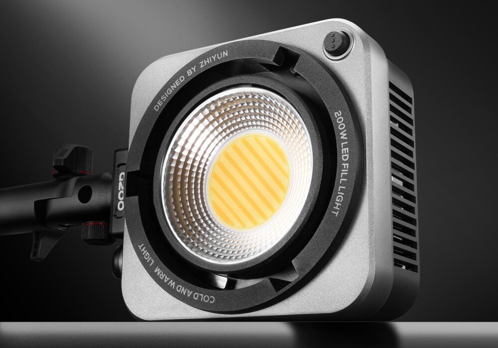 Lampa LED ZHIYUN Molus G200 COB Light przeznaczenie grubość cechy zastosowanie