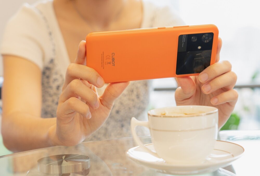 Smartfon CUBOT Note 21 6/128GB 6.56 90Hz ekran bateria czujniki zdrowie sport pasek ładowanie pojemność rozdzielczość łączność sterowanie krew puls rozmowy smartfon aplikacja