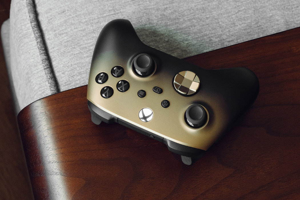 Kontroler MICROSOFT XBOX Series X Gold Shadow Windows Android iOS Xbox Series X S Xbox One