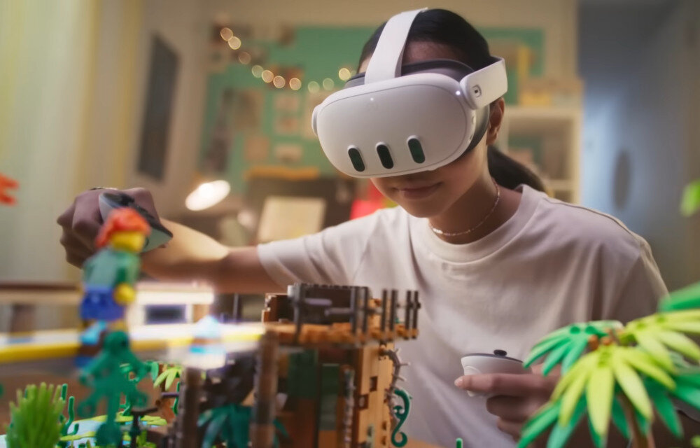 Gogle VR OCULUS Meta Quest 3 128GB kamery nawigacja