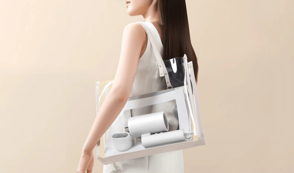 Suszarka XIAOMI Compact Hair Dryer H101 Różowy 1600W Wysokowydajny silnik prędkość przepływ powietrza suszenie włosów