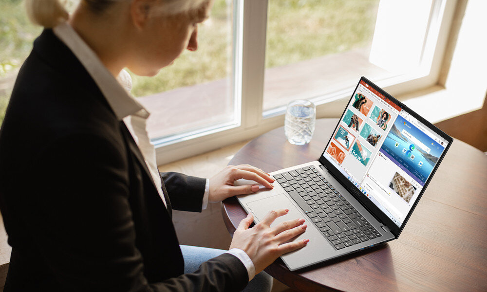 Laptop CHUWI GemiBook Plus 15.6 IPS N100 8GB RAM 256GB SSD Windows 11 Home łączność Wi-Fi Bluetooth