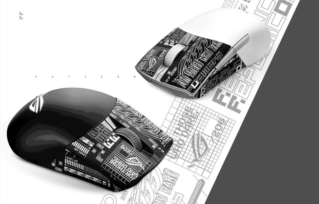 Mysz ASUS ROG Keris AimPoint - design