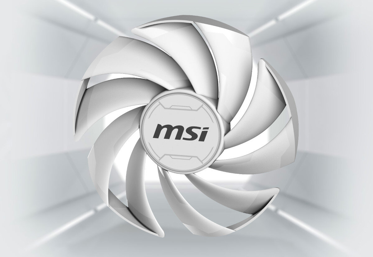 Karta graficzna MSI GeForce RTX 4070 Ventus 2X 12GB OC DLSS 3 chłodzenie temperatura