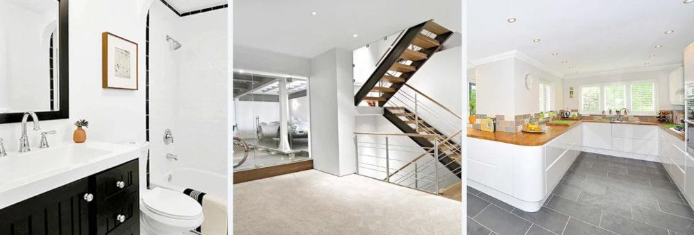 AQARA WL-S02D AQARA WL-S02D pod zlewem, przy pralce czy na podłodze przewody do śrub sondy - zdjęcie łazienki, korytarza i kuchni