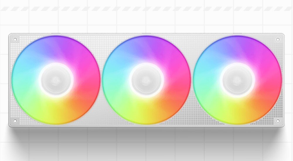 Obudowa DEEPCOOL Morpheus Biały trzy podświetlone wentylatory umieszczone w module filtry przeciwkurzowe