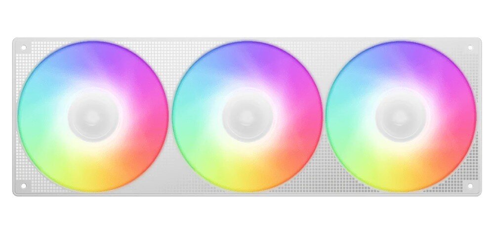 Obudowa DEEPCOOL CH780 Zintegrowany zestaw trzech wentylatorów z wielokolorowym podświetleniem na ciemnym tle