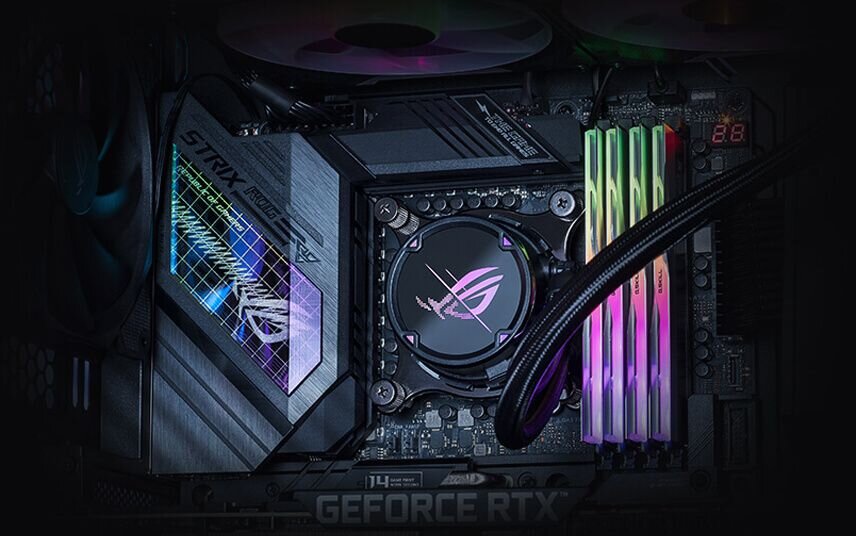 Płyta główna ASUS ROG Strix Z790-A Gaming WiFi II - Unikalne chłodzenie