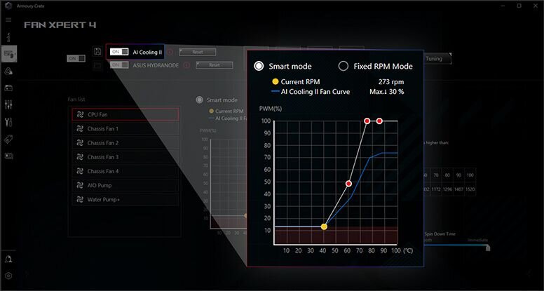Płyta główna ASUS ROG Strix Z790-A Gaming WiFi II - Zaawansowane chłodzenie AI AI Cooling II