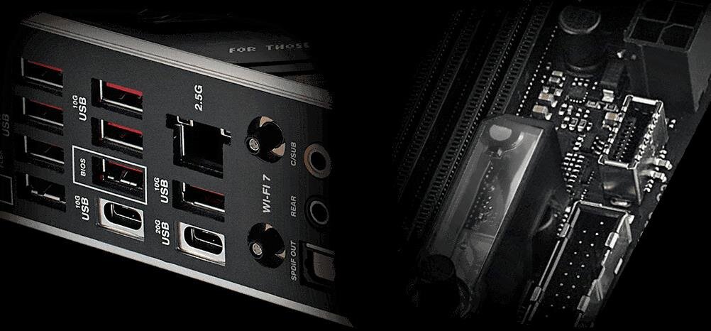 Płyta główna ASUS ROG Strix Z790-E Gaming WiFi II - Porty USB