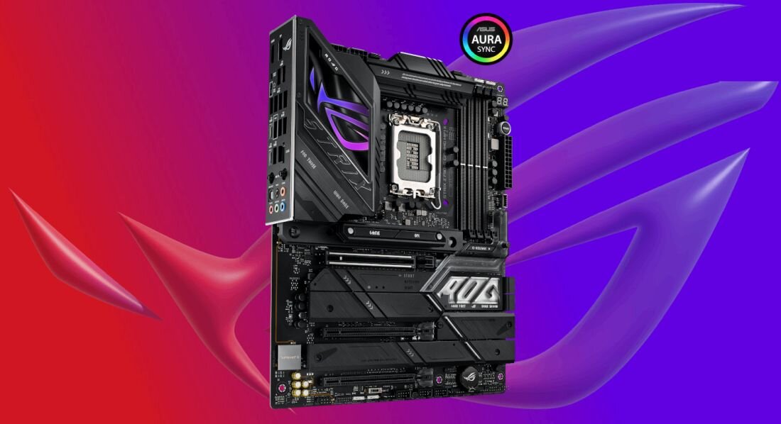 Płyta główna ASUS ROG Strix Z790-E Gaming WiFi II - ASUS Aura