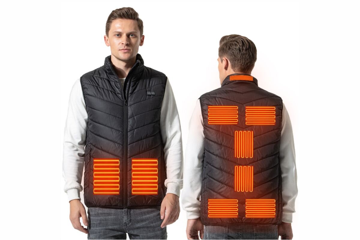 Podgrzewana kamizelka MANTA MKG02  - panele grzewcze