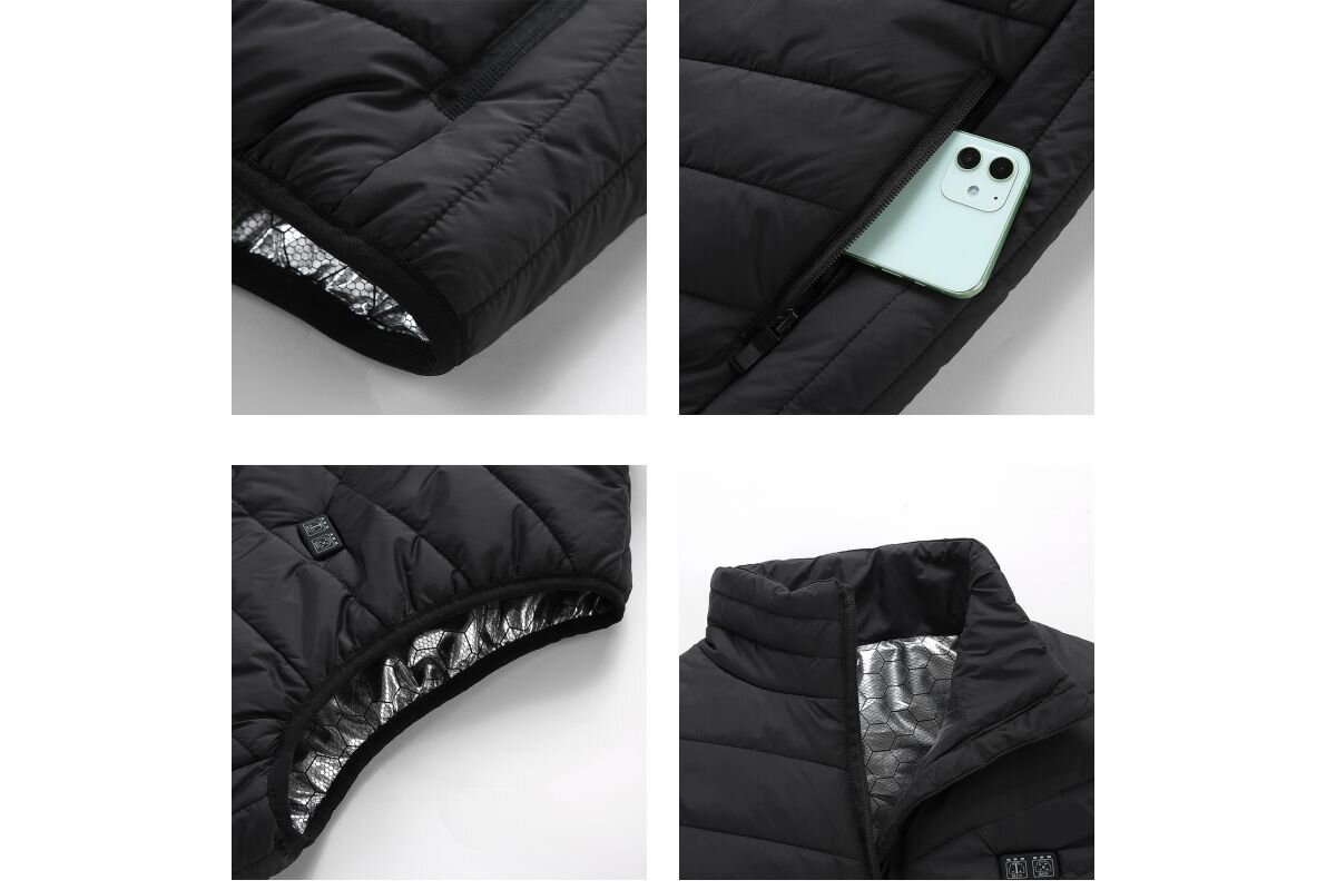 Podgrzewana kamizelka MANTA MKG02  - detale