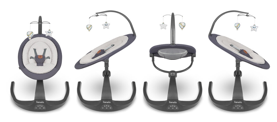 Bujaczek LIONELO Rina Szary funkcja wykrywania ruchu 360 stopni wbudowany timer czas