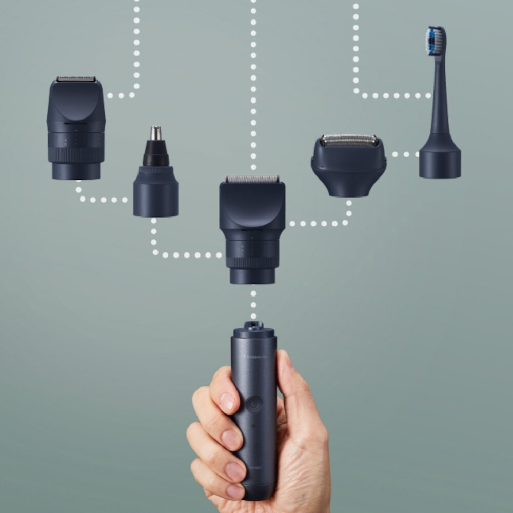 Trymer PANASONIC Xshape programy ciecie regularnosc