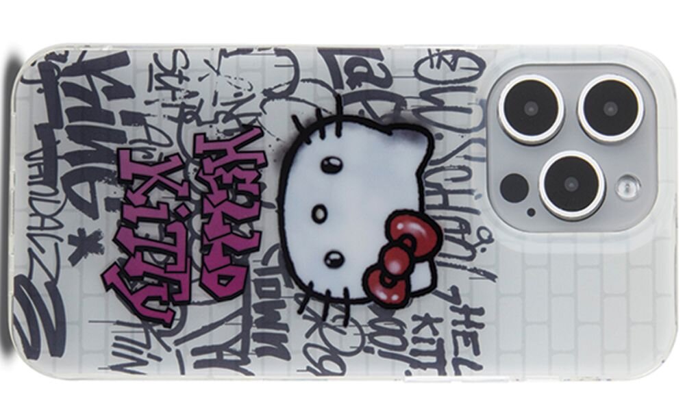 Etui HELLO KITTY IML Kitty On Bricks smartfon dopasowanie ochrona materiał wzór