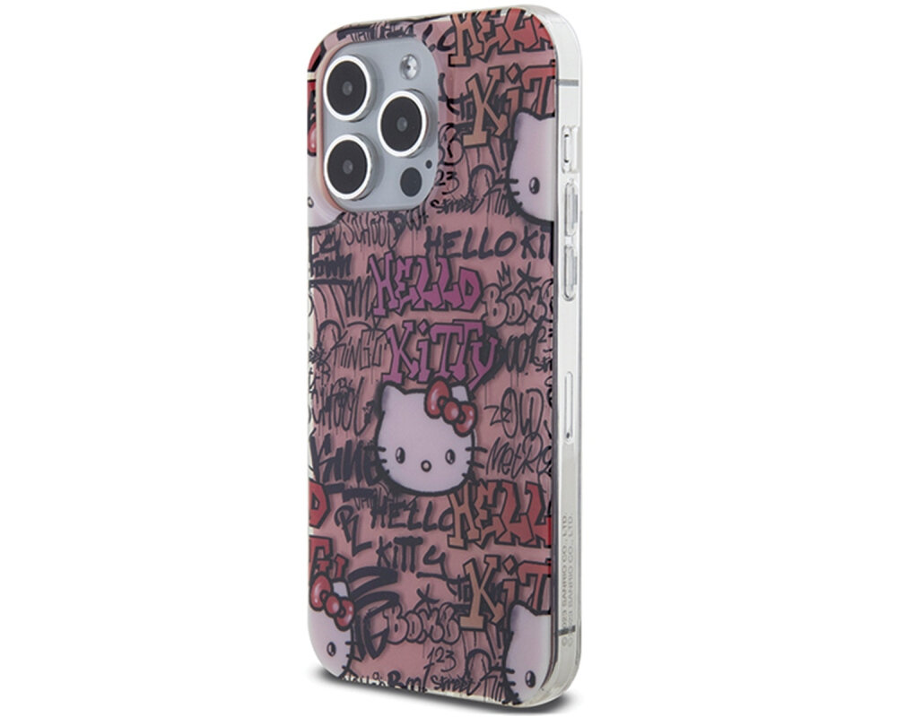 Etui HELLO KITTY IML Tags Graffiti do Apple Ochrona styl elegancja zabezpieczenie charakter detale technologia trwałość odporność upadki zniszczenie 