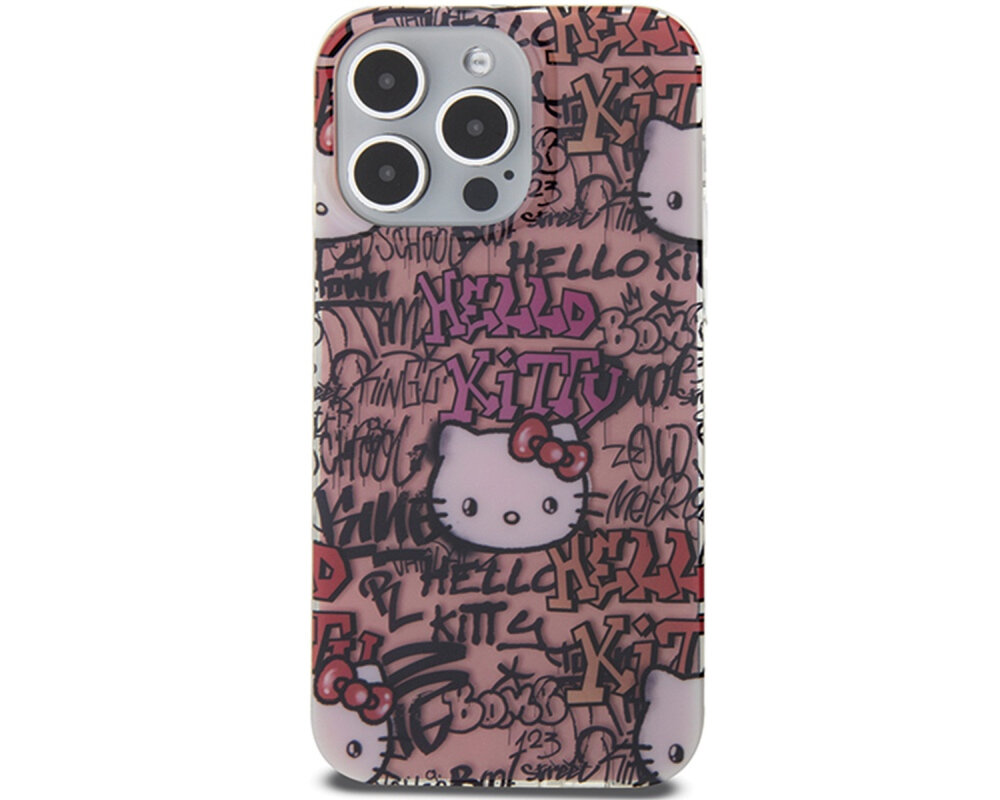 Etui HELLO KITTY IML Tags Graffiti do Apple Ochrona styl elegancja zabezpieczenie charakter detale technologia trwałość odporność upadki zniszczenie 