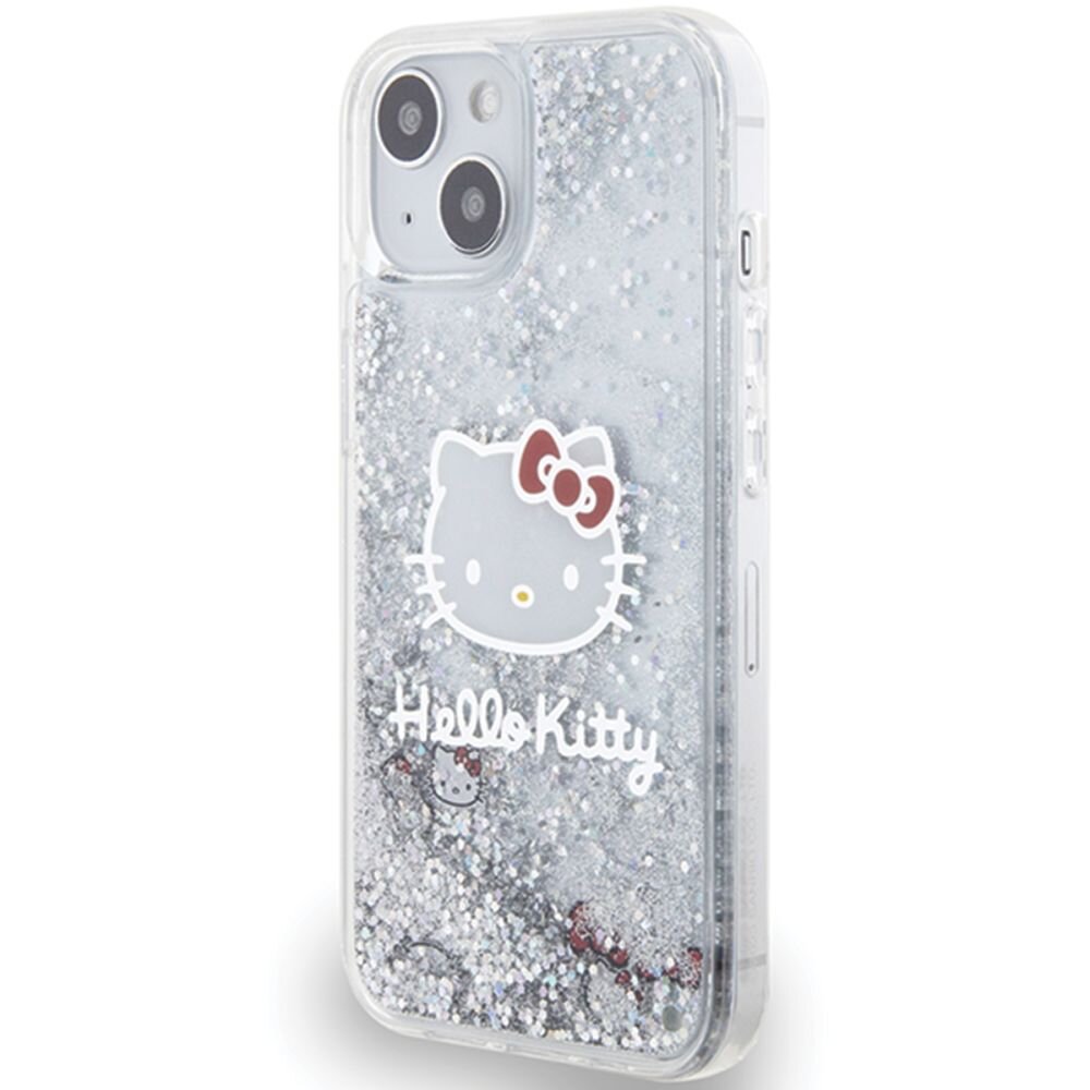 Etui HELLO KITTY Liquid Glitter Charms  iphone ochrona brokat stylowe 