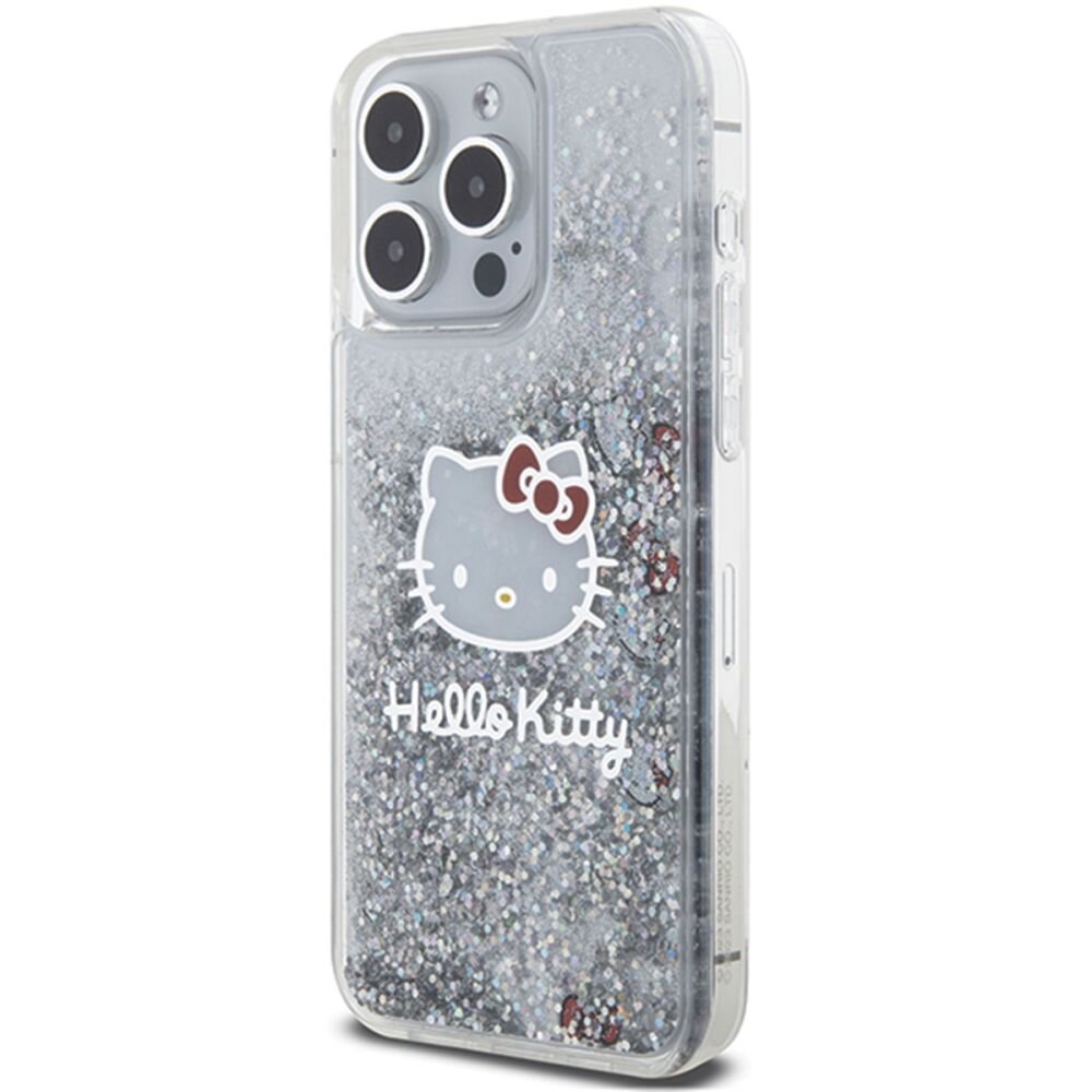 Etui HELLO KITTY Liquid Glitter Charms  iphone ochrona brokat stylowe