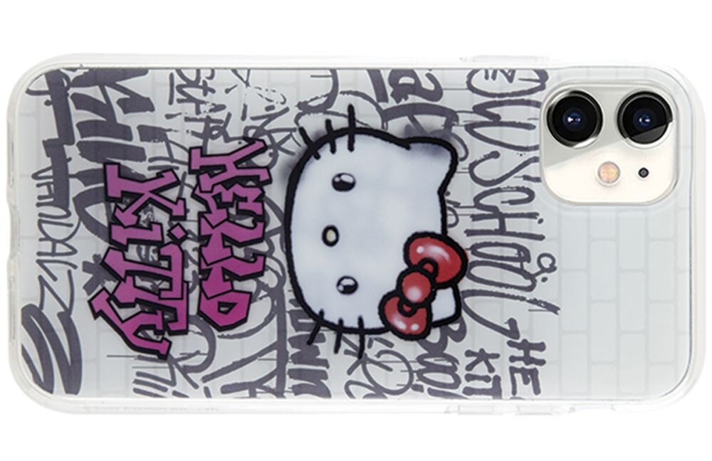 Etui HELLO KITTY IML Kitty On Bricks smartfon dopasowanie ochrona materiał wzór 