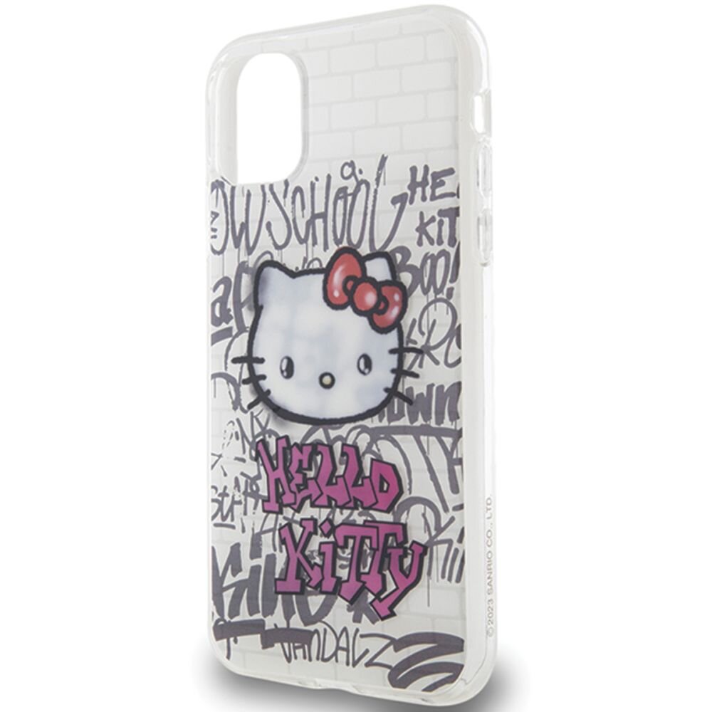 Etui HELLO KITTY IML Kitty On Bricks smartfon dopasowanie ochrona materiał wzór 