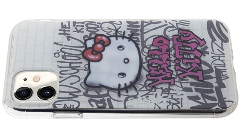 Etui HELLO KITTY IML Kitty On Bricks smartfon dopasowanie ochrona materiał wzór 