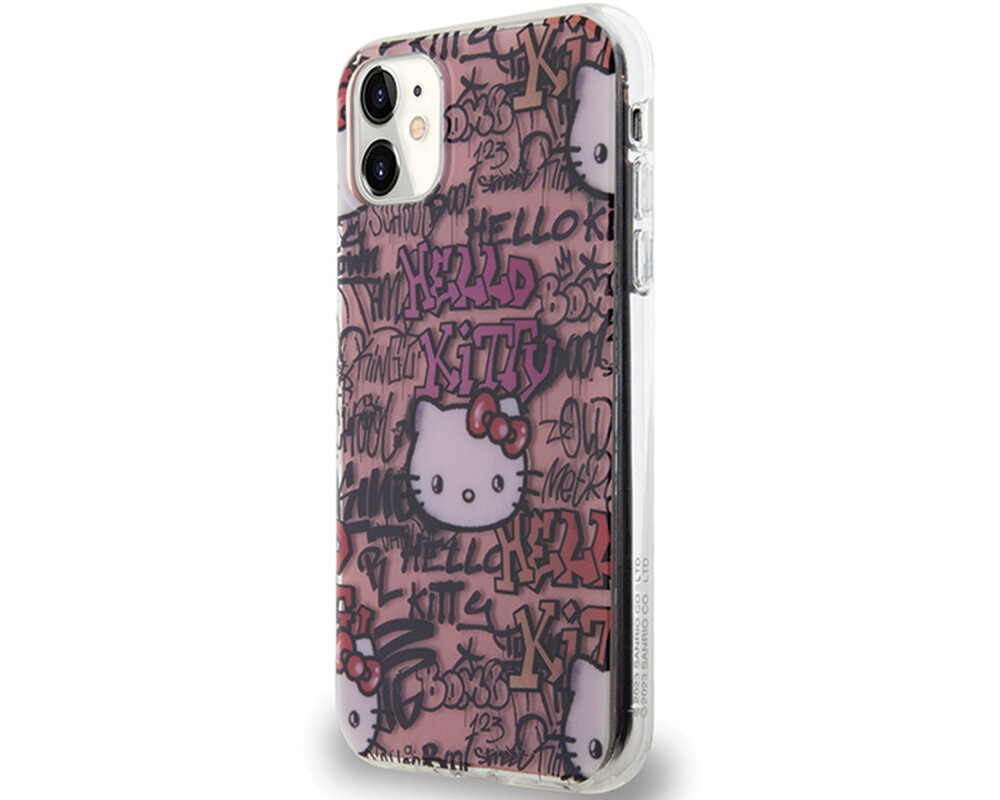 Etui HELLO KITTY IML Tags Graffiti do Apple Ochrona styl elegancja zabezpieczenie charakter detale technologia trwałość odporność upadki zniszczenie