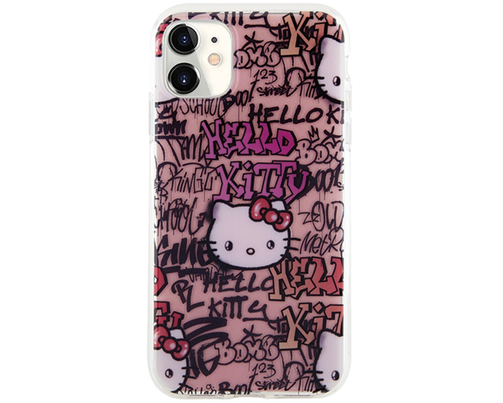 Etui HELLO KITTY IML Tags Graffiti do Apple Ochrona styl elegancja zabezpieczenie charakter detale technologia trwałość odporność upadki zniszczenie