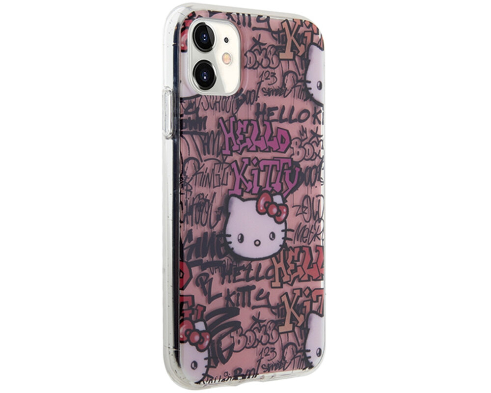 Etui HELLO KITTY IML Tags Graffiti do Apple Ochrona styl elegancja zabezpieczenie charakter detale technologia trwałość odporność upadki zniszczenie