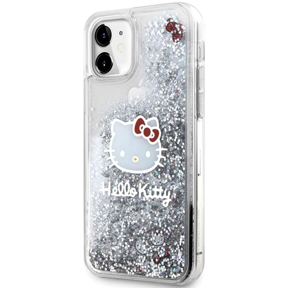 Etui HELLO KITTY Liquid Glitter Charms iphone ochrona brokat stylowe