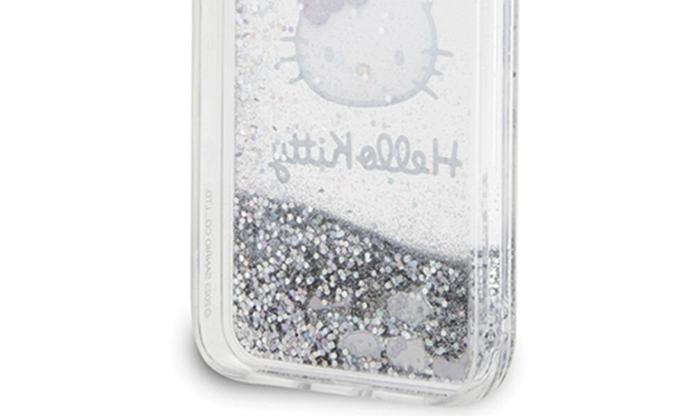 Etui HELLO KITTY Liquid Glitter Charms iphone ochrona brokat stylowe