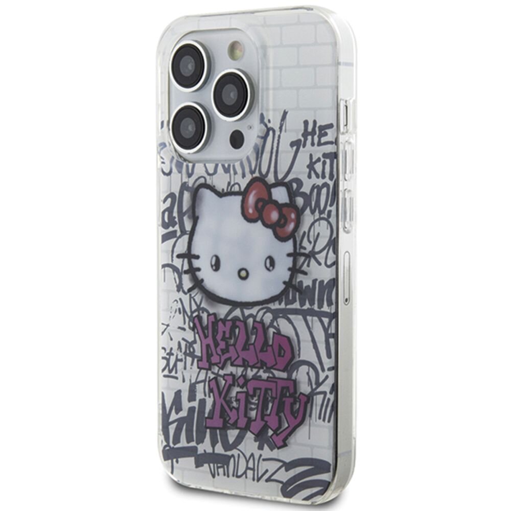 Etui HELLO KITTY IML Kitty On Bricks smartfon dopasowanie ochrona materiał wzór 