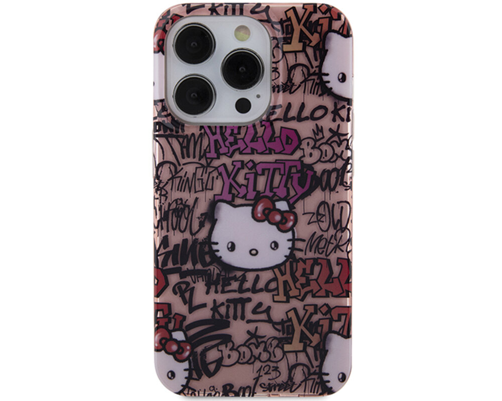 Etui HELLO KITTY IML Tags Graffiti do Apple Ochrona styl elegancja zabezpieczenie charakter detale technologia trwałość odporność upadki zniszczenie