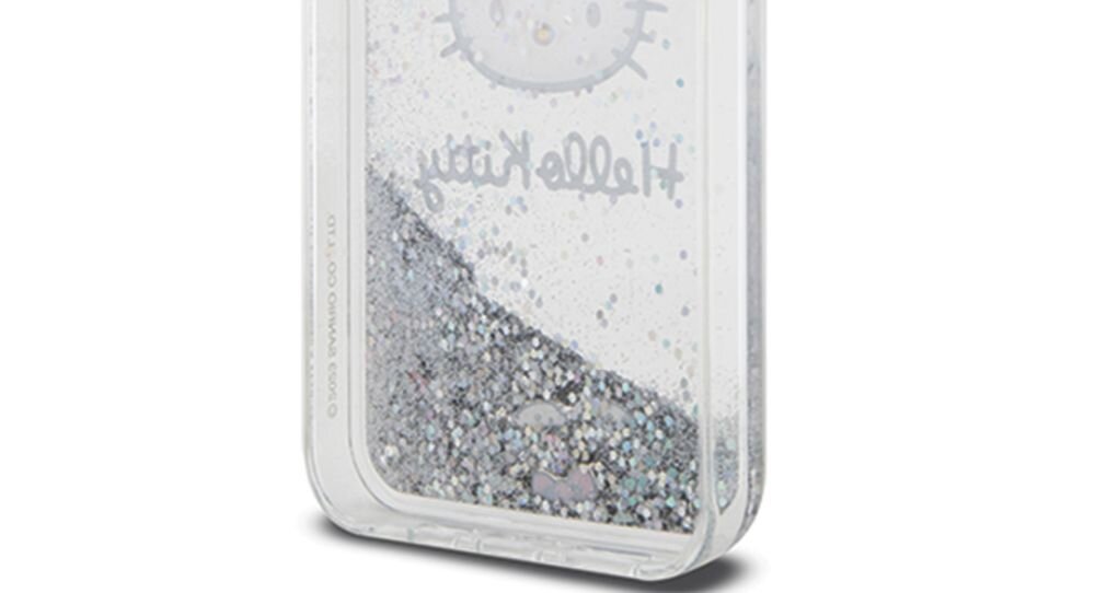Etui HELLO KITTY Liquid Glitter Charms iphone ochrona brokat stylowe