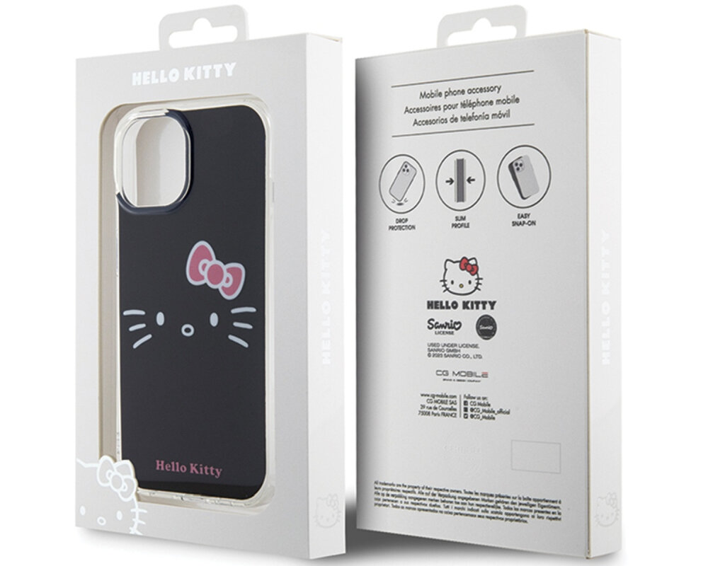 Etui HELLO KITTY IML Kitty Face Ochrona styl elegancja zabezpieczenie charakter detale technologia trwałość odporność upadki zniszczenie 