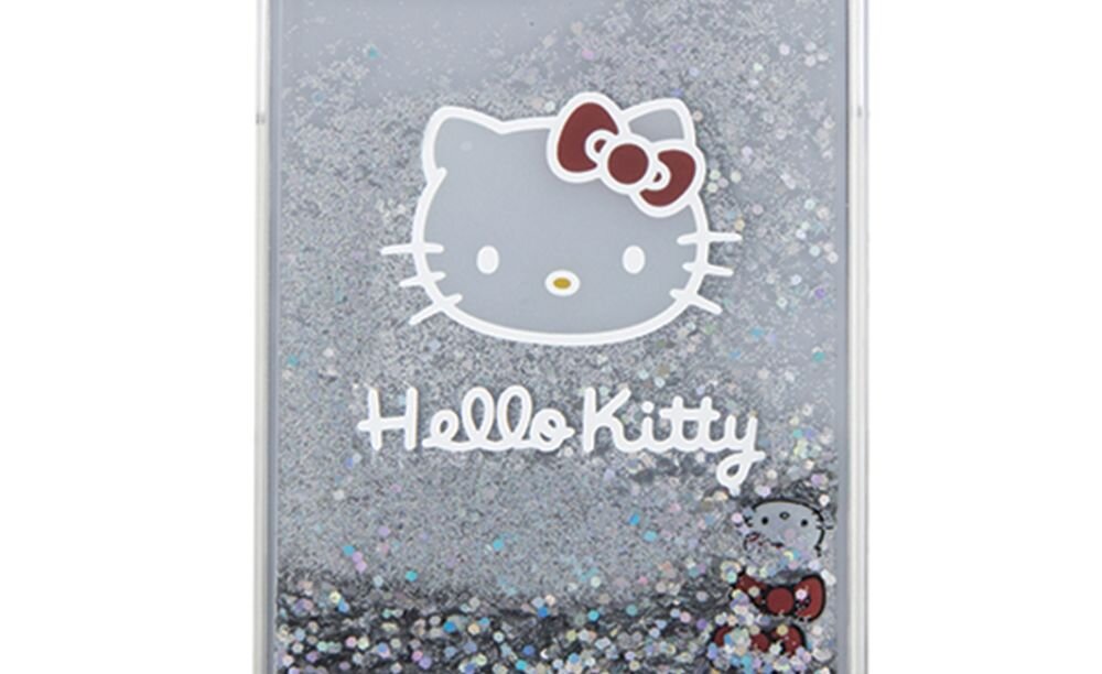 Etui HELLO KITTY Liquid Glitter Charms iphone ochrona brokat stylowe