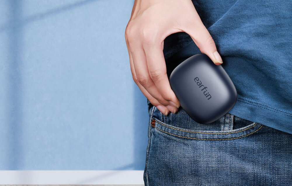 Słuchawki dokanałowe EARFUN Air Pro 3 ANC Wodoodporne ergonomia wodoodpornosc instalacja obsluga intuicja