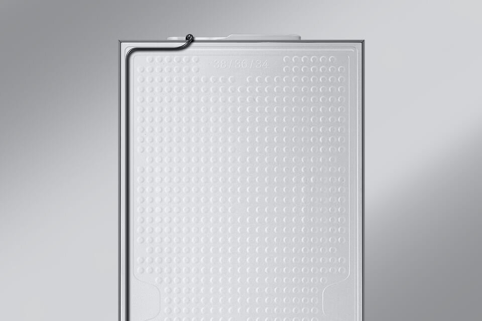Płaski tył Clean Back - Samsung RB38C605CB1 Płaski tył lodówki Clean Back - Samsung RB38C605CB1