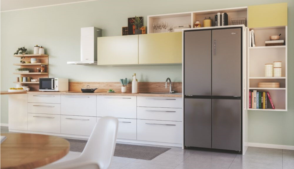 LODÓWKA CANDY CFQQ5T817EPS sprężarka inwerterowa silnik cicha praca