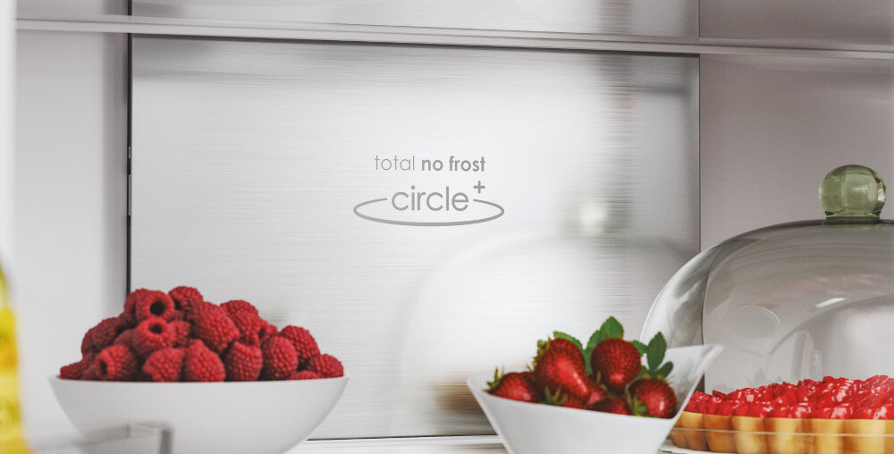 LODÓWKA CANDY CFQQ5T817EPS NoFrost bez rozmrażania bez szronu bez ręcznego rozmrażania