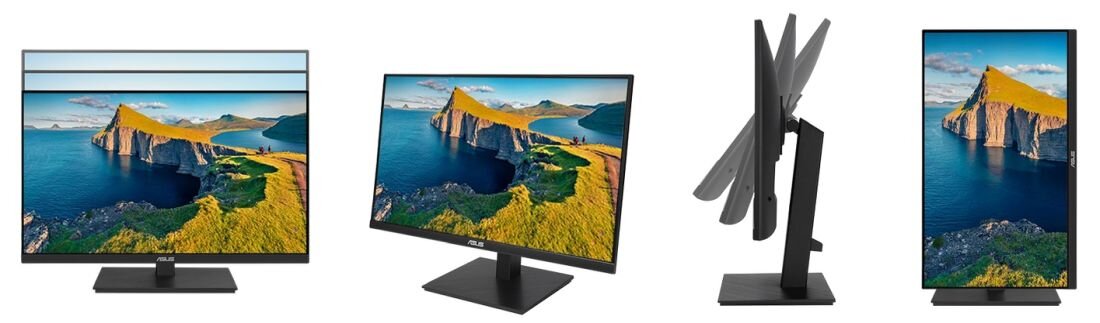 Monitor ASUS Eye Care VA27ACFSN - Ergonomiczny design