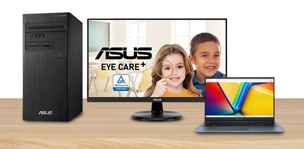 Monitor ASUS Eye Care VA24DQF - HDMI, DisplayPort