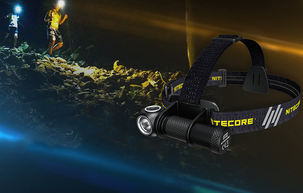 Latarka czołowa NITECORE UT32 jasnosc intensywnosc