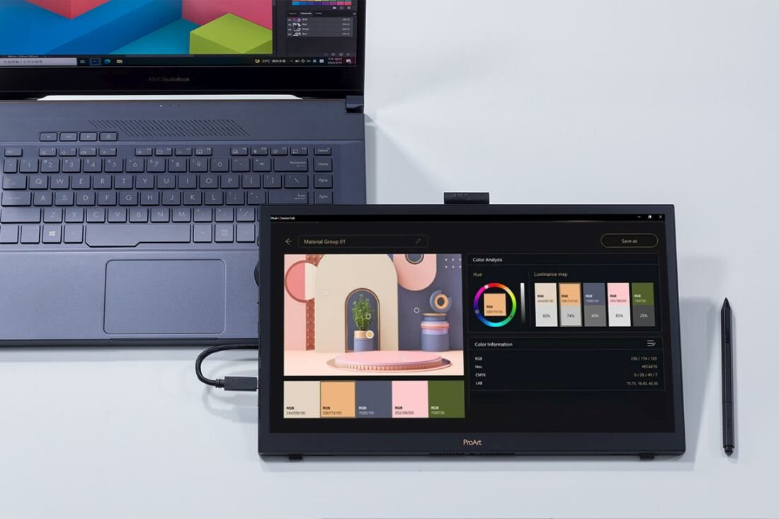Monitor ASUS ProArt PA169CDV - Screen Color Picker