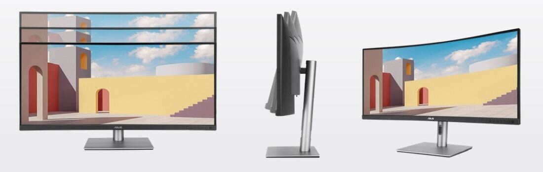 Monitor ASUS ProArt PA34VCNV - Ergonomiczny stojak